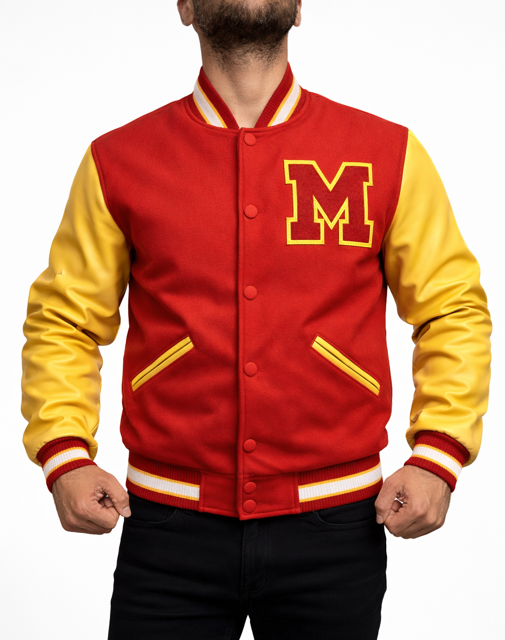 Michael Jackson Thriller Varsity Jacket | Leather Krafter