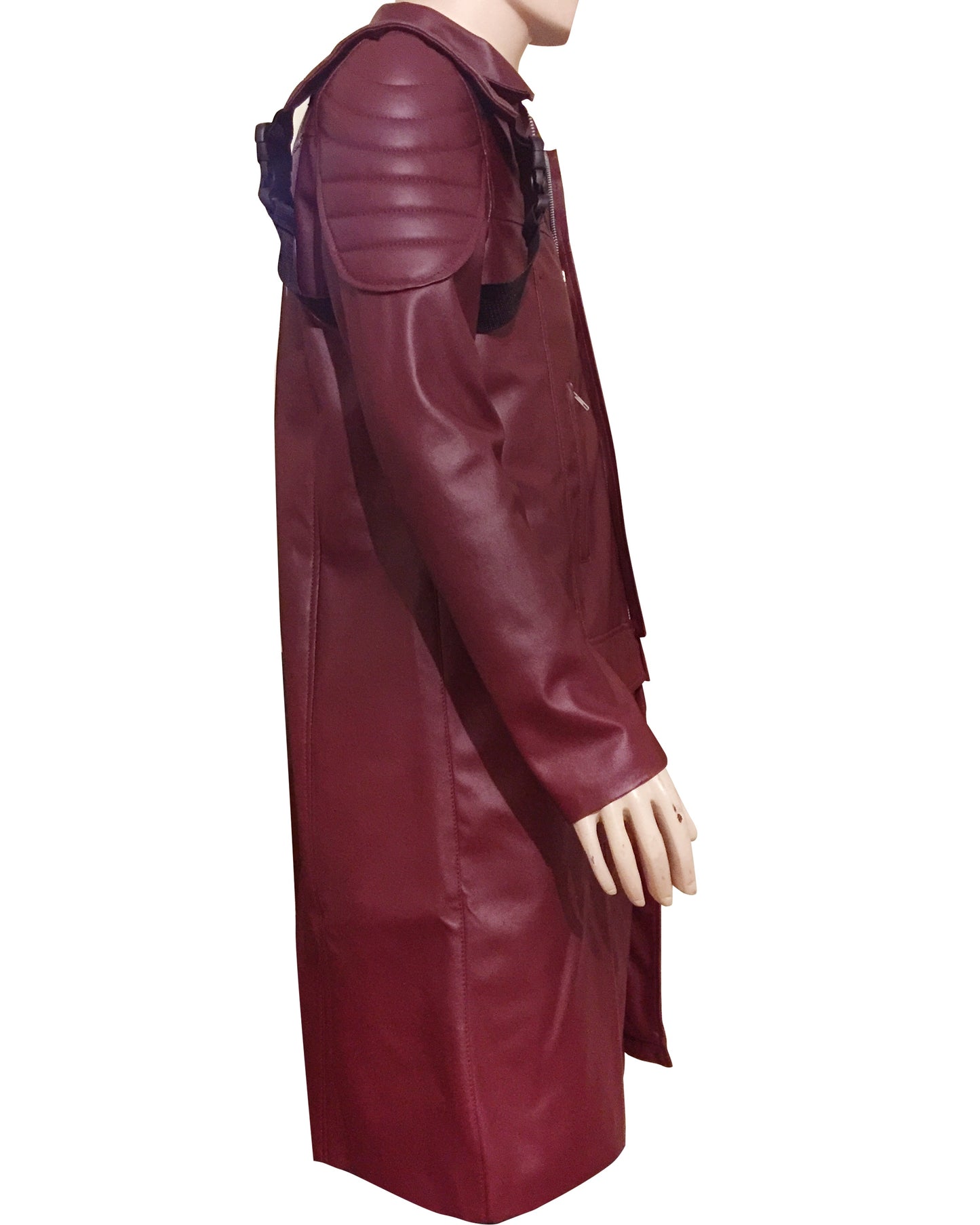 Devil May Cry 5 DMC Dante Trench Coat Real Leather Jacket