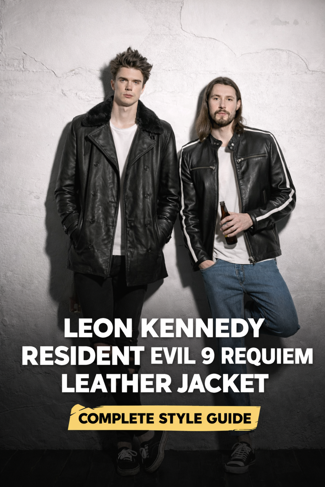 Leon Kennedy Resident Evil 9 Real Leather Jacket Style Guide