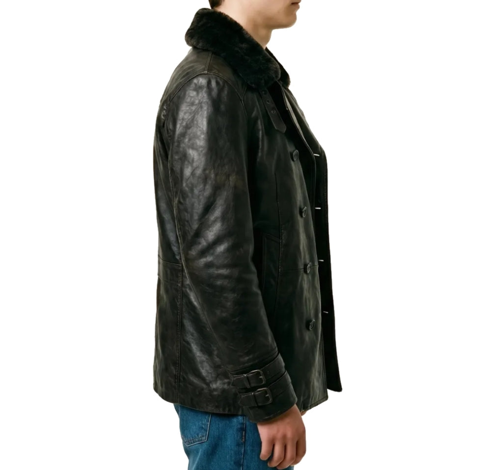 Leon S Kennedy Resident Evil 9 Requiem RE Coat Style Black Real