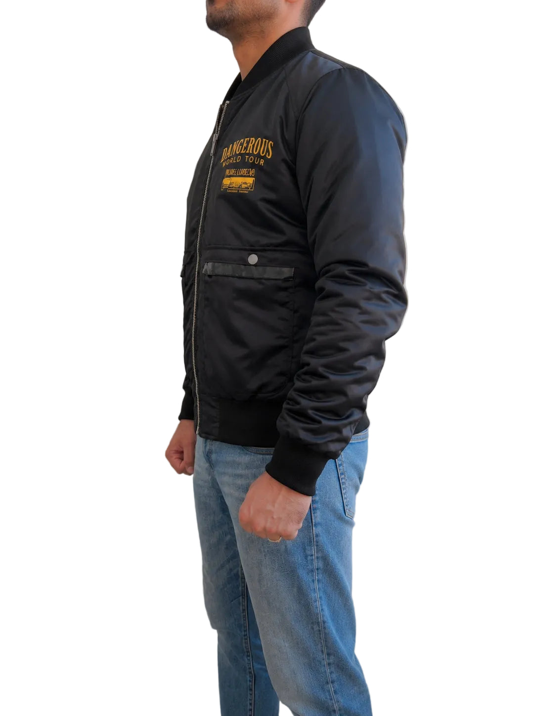 Michael Jackson Dangerous World Tour Bomber | Leather Krafter